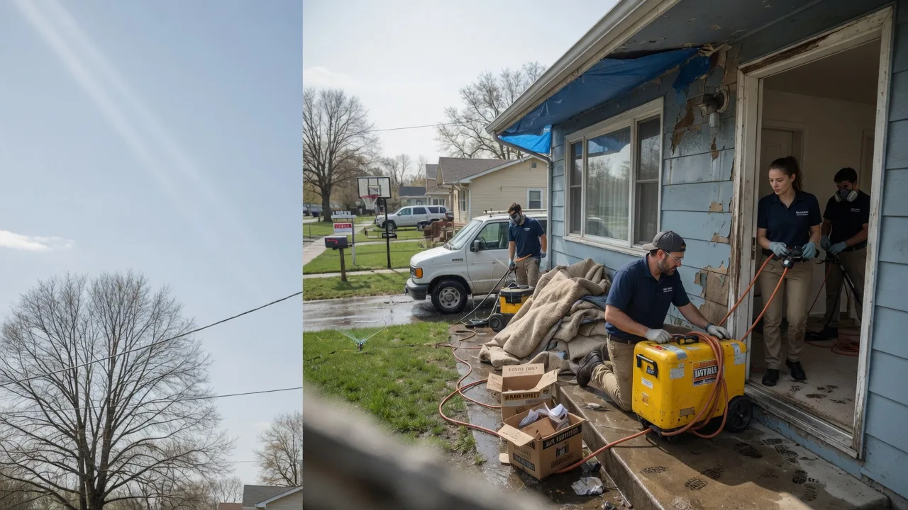 Basement Flood Cleanup in Weston, ID near me